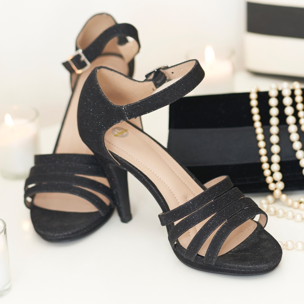 Elegant Black Heels - NWOT
